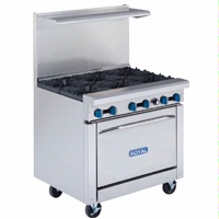 Commercial Gas Ranges
